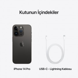 Apple iPhone 14 Pro 128GB Uzay Siyahı