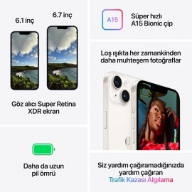 Apple iPhone 14 128GB Yıldız Işığı 