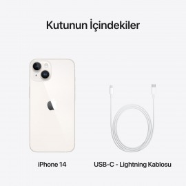 Apple iPhone 14 128GB Yıldız Işığı 