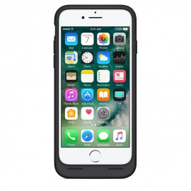 iPhone 7 için Smart Battery Case - Siyah