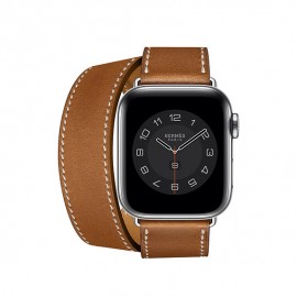 Apple Watch Hermès - 40 mm Double Tour Fauve Barénia Deri