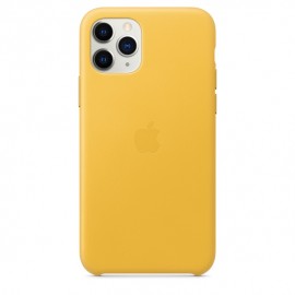 iPhone 11 Pro için Deri Kılıf - Mayer Limon