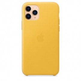 iPhone 11 Pro için Deri Kılıf - Mayer Limon