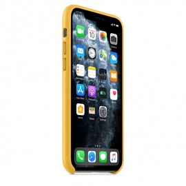 iPhone 11 Pro için Deri Kılıf - Mayer Limon