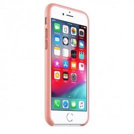 iPhone 8 / 7 için Deri Kılıf - Açık Pembe