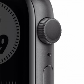 Apple Watch Nike Seri 6 44mm Space Gray Alüminyum Kasa ve Antrasit Spor Kordon