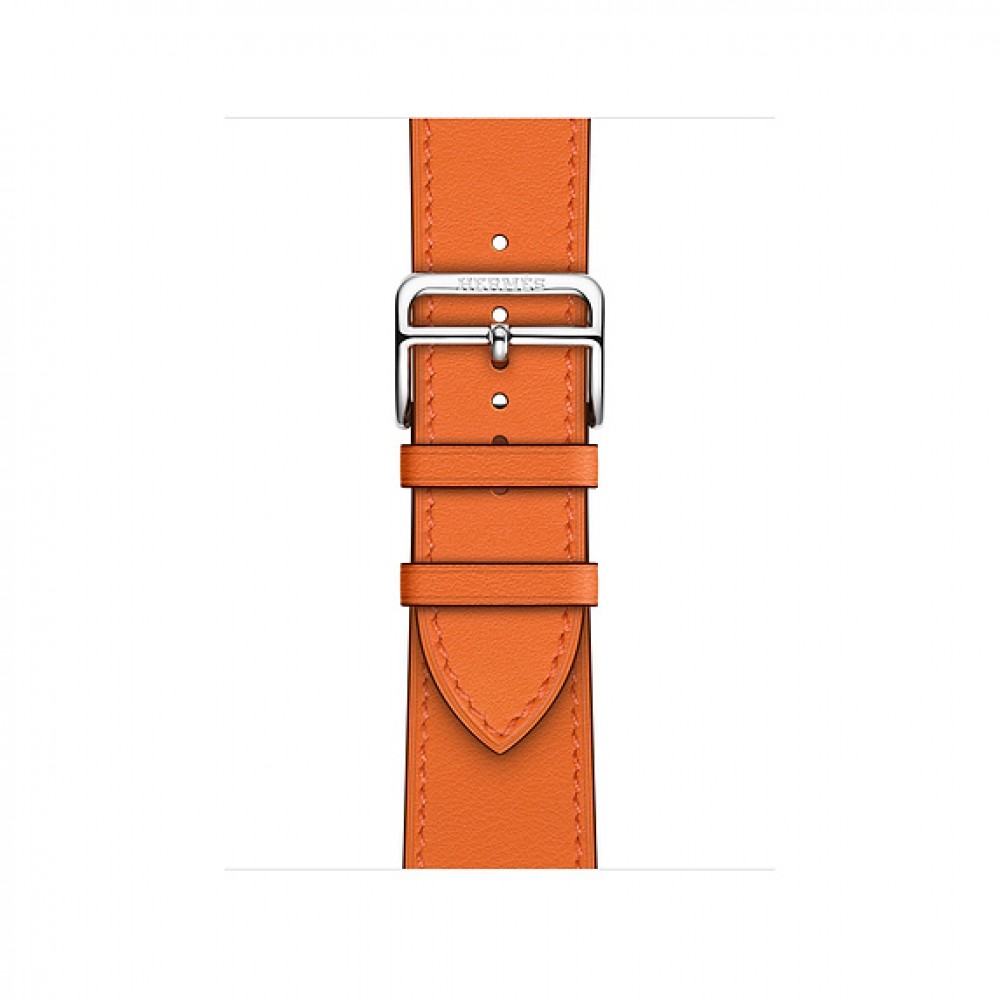 Apple Watch Hermès - 40 mm Simple Tour Orange Swift Deri