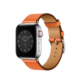 Apple Watch Hermès - 40 mm Simple Tour Orange Swift Deri