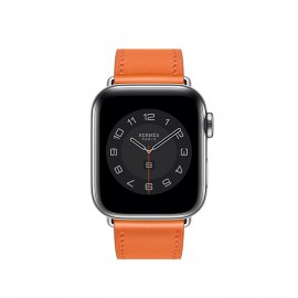 Apple Watch Hermès - 40 mm Simple Tour Orange Swift Deri