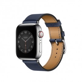 Apple Watch Hermès - 40 mm Simple Tour Navy Swift Deri