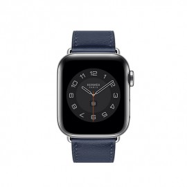 Apple Watch Hermès - 40 mm Simple Tour Navy Swift Deri