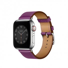 Apple Watch Hermès - 40 mm Simple Tour Anémone Swift Deri