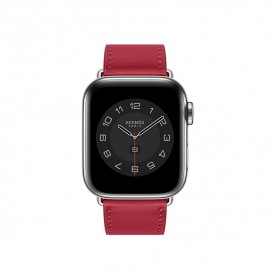 Apple Watch Hermès - 40 mm Simple Tour Rouge Piment Swift Deri