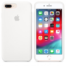 iPhone 8 Plus / 7 Plus için Silikon Kılıf - Beyaz