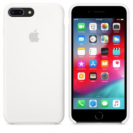 iPhone 8 Plus / 7 Plus için Silikon Kılıf - Beyaz