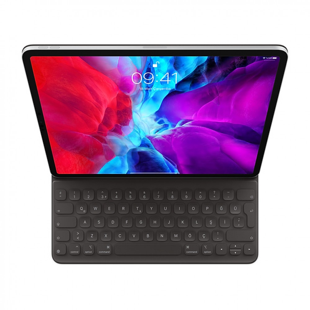 12.9 inç iPad Pro (4. nesil) için Smart Keyboard Folio - Türkçe Q Klavye